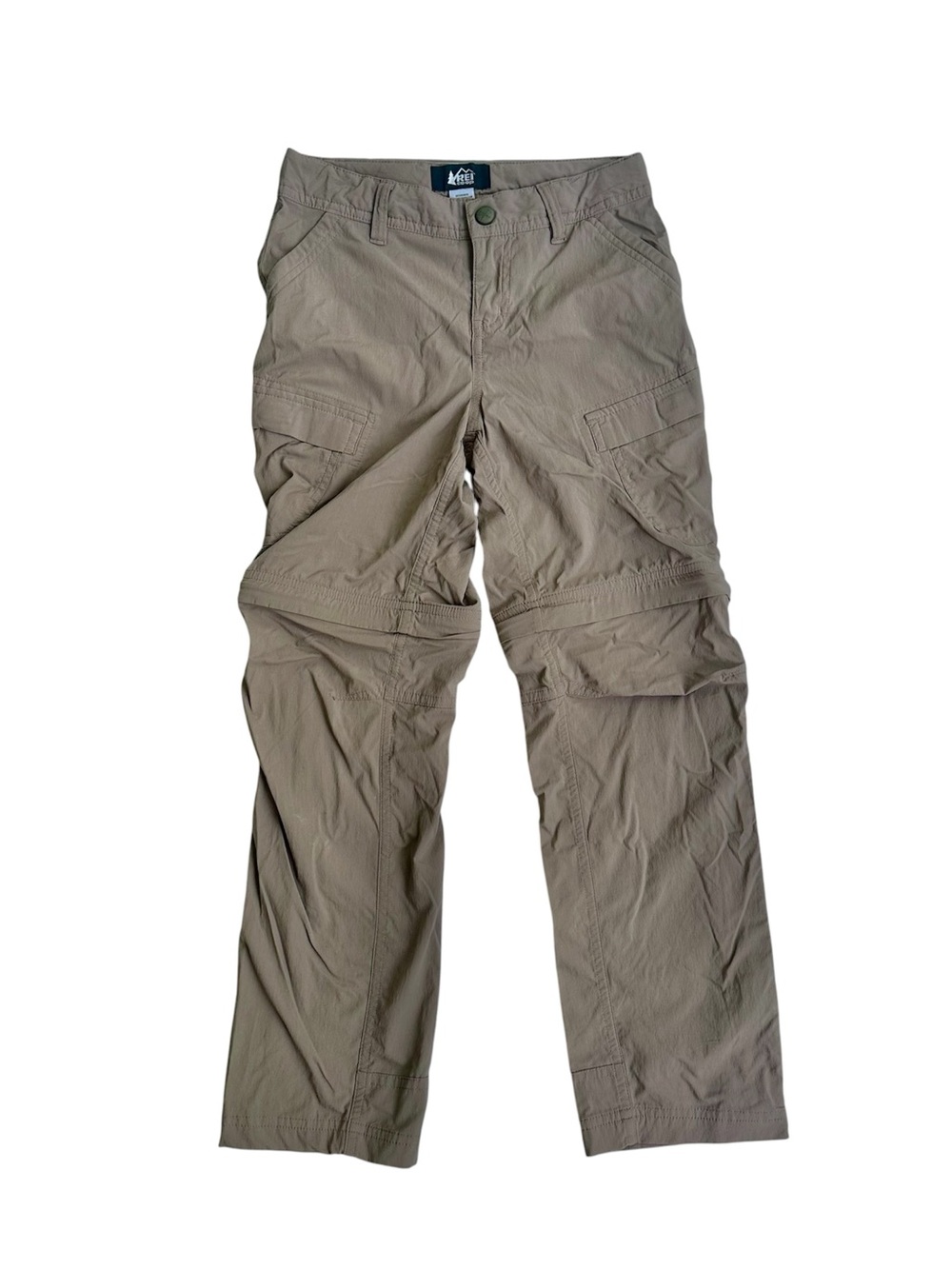 EUC Boys REI Convertible Tech Pants Size S (8)